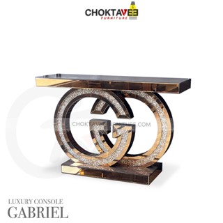 โต๊ะคอลโซล 120 cm. (MIRROR Series) รุ่น GABRIEL LUXURY CONSOLE