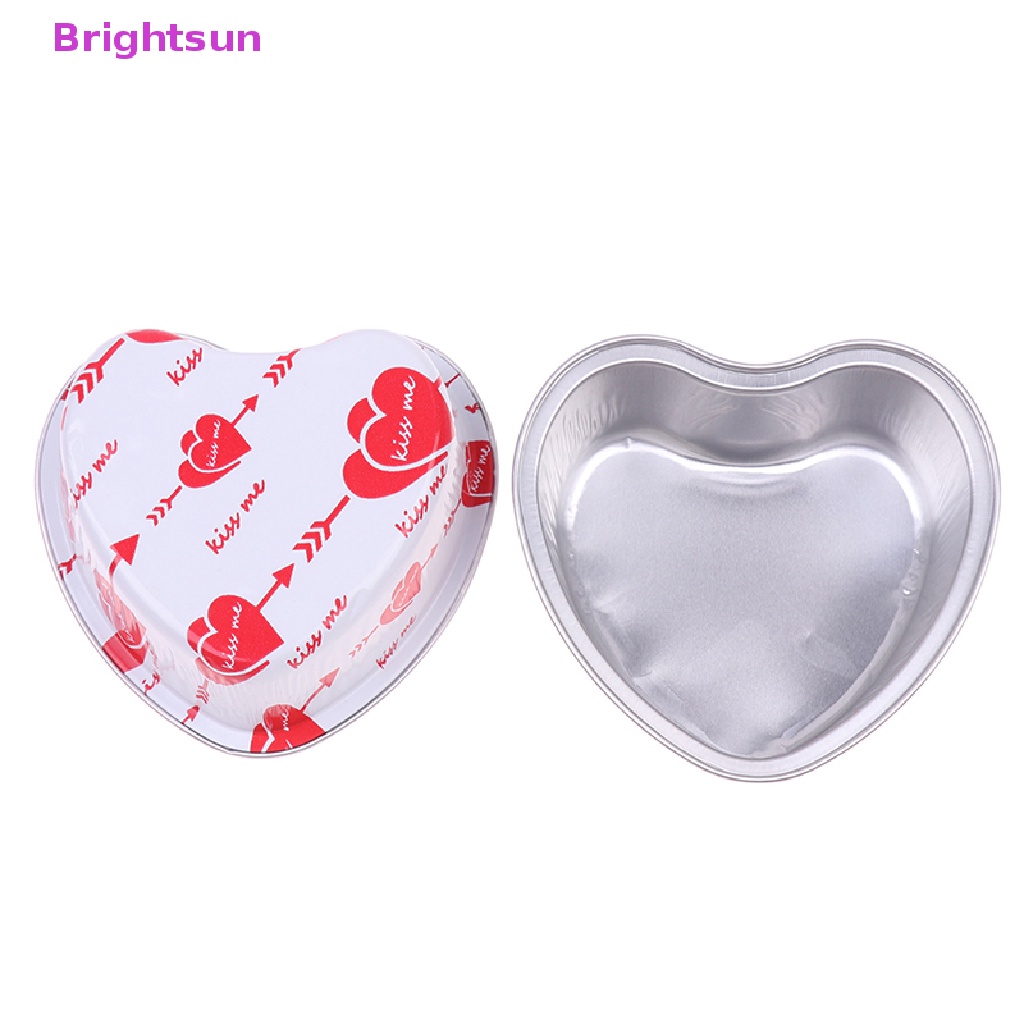 brightsun-ใหม่-ถ้วยฟอยล์อลูมิเนียม-รูปหัวใจ-พร้อมฝาปิด-100-มล-10-ชิ้น-ต่อชุด