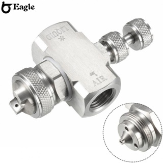 ⭐ Hot Sale ⭐Air Atomizing Nozzle Mix Type Spray Tip Nozzles 304 Stainless Steel 80 Degree