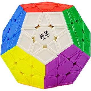 Qiyi ของเล่นรูบิคปริศนา ความเร็ว 3x3x3 ทรงแปดเหลี่ยม Dodecahedron