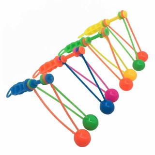 ของเล่นเกม Lato Lato Bola Fidget Latto Tek แบบดั้งเดิม คลายเครียด สําหรับเด็ก