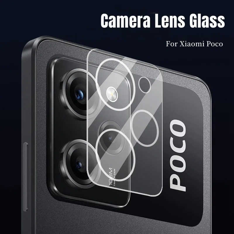 For Xiaomi Poco X5 Pro 5G Camera Lens Tempered Glass Camera Protector ...