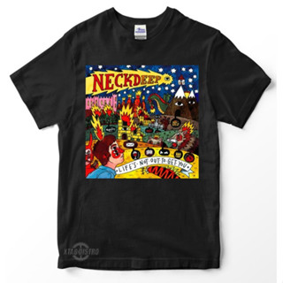 เสื้อยืด แขนสั้น พิมพ์ลาย ned pop punk สไตล์พังก์