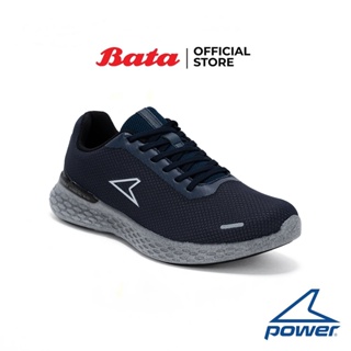 Bata บาจา Power รองเท้าผ้าใบกีฬาสำหรับผู้ชาย รุ่น XoRise+300 Vista RS สีกรมท่า รหัส 8189626