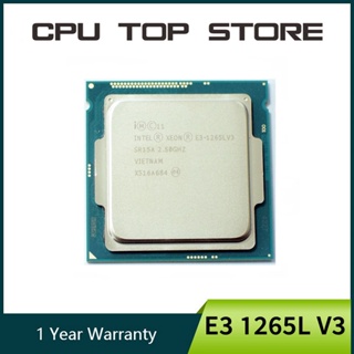 โปรเซสเซอร์ CPU Intel Xeon E3 1265L V3 E3 1265LV3 Quad-Core 2.5GHz 8-Core 45W LGA 1150 PZ5H