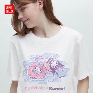 เสื้อยืดแขนสั้น พิมพ์ลาย SANRIO สําหรับผู้หญิง (UT) 458756