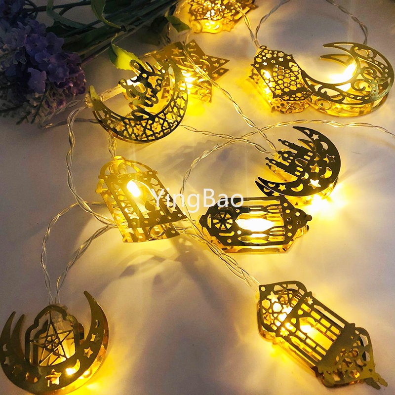 สายไฟหิ่งห้อย-led-รูปดวงจันทร์-และดาว-สําหรับตกแต่งบ้าน-วันรอมฎอน-2023