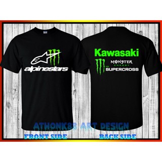 Qiuy5 [พร้อมส่ง] เสื้อยืดผ้าฝ้าย 100% พิมพ์ลาย Team Motocross Ama Motocross Fox Motorsport โอเวอร์ไซซ์ ของขวัญคริสต์มาส