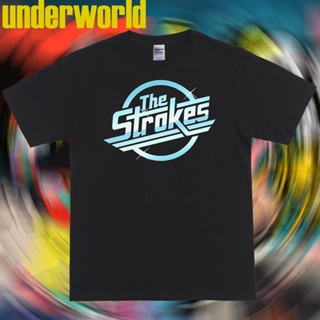 T-Shirtเสื้อยืด พิมพ์ลายโลโก้ The Strokes Basic สไตล์วินเทจ S-5XL