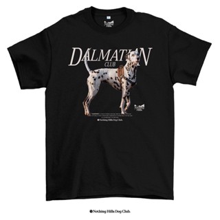 เสื้อยืดลาย DALMATIAN (แดลเมเชียน)Classic Cotton Unisex by 【Nothing Hills】_02