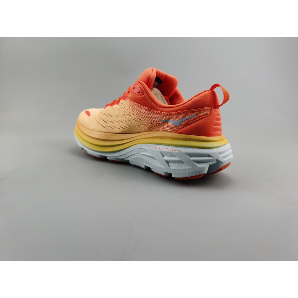 hoka-one-one-bondi-8-light-cushioned-long-distance-road-running-shoes-orange36-45
