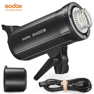 Godox SK400IIV sk400II-V 400Ws แฟลชสตูดิโอ ขนาดกะทัดรัด สําหรับถ่ายภาพสตูดิโอ สตรีม pk Godox 150Wii Godox sk400II