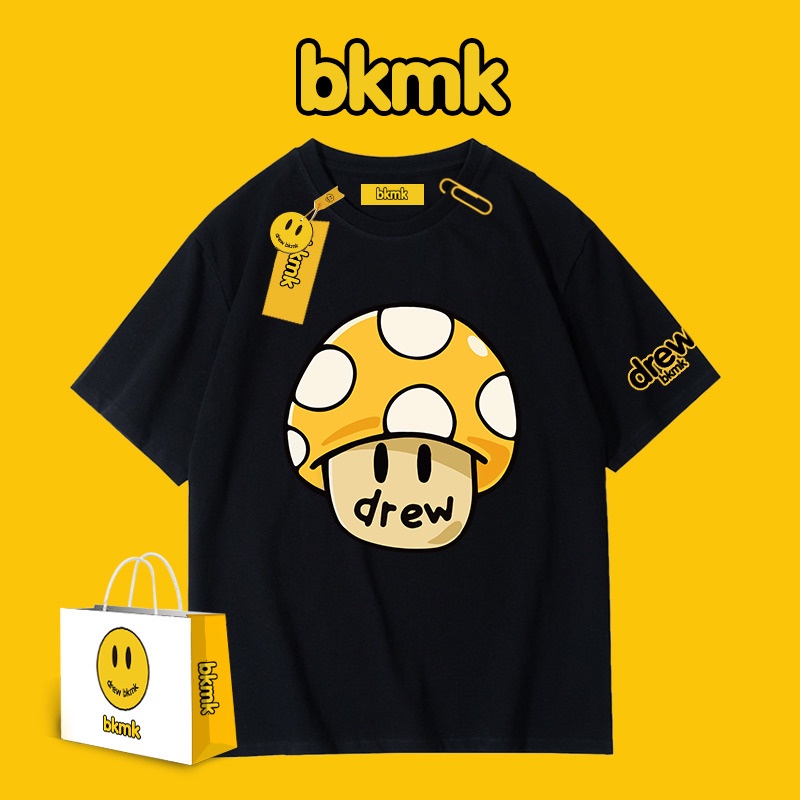 drew-bkmk-smiley-face-t-shirt-short-sleeved-cotton-high-street-european-and-american-tide-brand-loose-spring-and-su-01