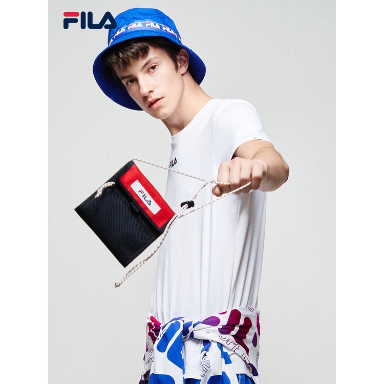 fila-fila-เสื้อยืดคอกลม-แขนสั้น-ผ้าฝ้าย-เป็นมิตรกับผิว-สําหรับผู้ชาย