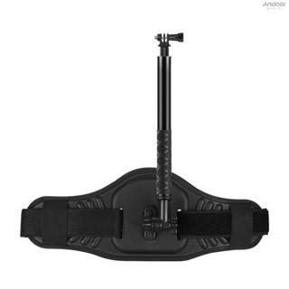 PULUZ Waist Belt Mount Strap + Adjustable Selfie Stick Replacement for   11/10/9/8/OSMO Pocket/ Insta360 ONE/X/X2/X3 Action Cameras