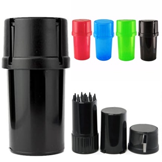 1 Pcs MED Container Stash Jar Grinder เครื่องบดสมุนไพร ที่บดสมุนไพร เครื่องบดสมุนไพร พร้อมที่เก็บ