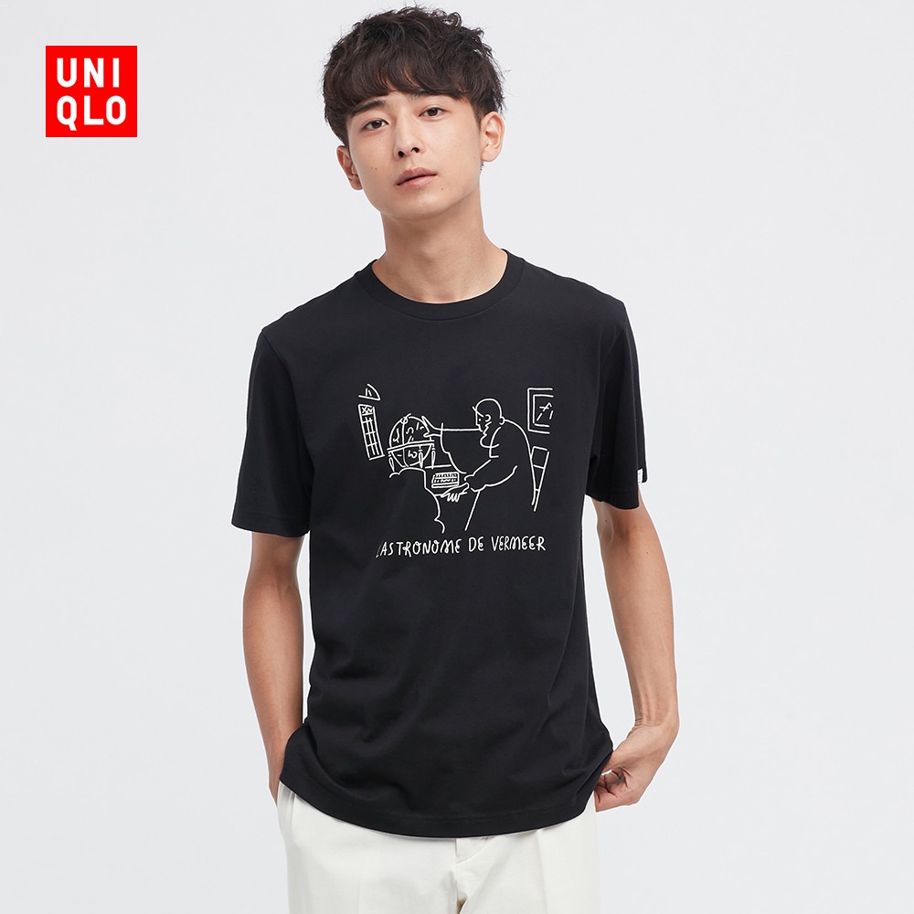 uniqllo-เสื้อยืดแขนสั้น-พิมพ์ลาย-louvre-museum-x-nagaba-yu-สําหรับผู้ชาย-ผู้หญิง-448582