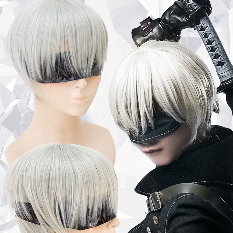 role-play-วิกผมคอสเพลย์-9s-nier-amp-automata-2b-สีเงิน