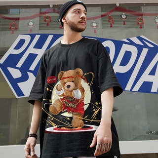 2021 new spot retro shirt  [M-3XL] Fashion style mens loose short-sleeved T-shirt hip-hop style shirt super kung f_02