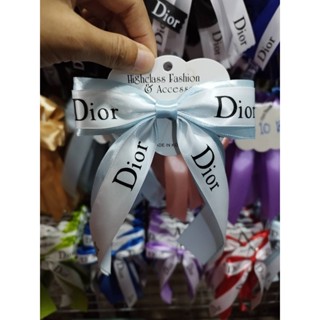 โบว์Dior ริบบิ้นมัดผม โบว์น่ารักๆพร้อมส่ง