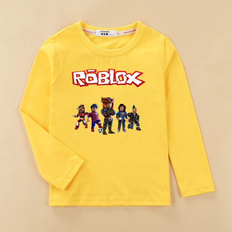 roblox-เสื้อยืดการ์ตูนสำหรับเด็กเสื้อแขนสั้นสำหรับเด็กเสื้อผ้าฝ้าย-100-สำหรับเด็ก-04