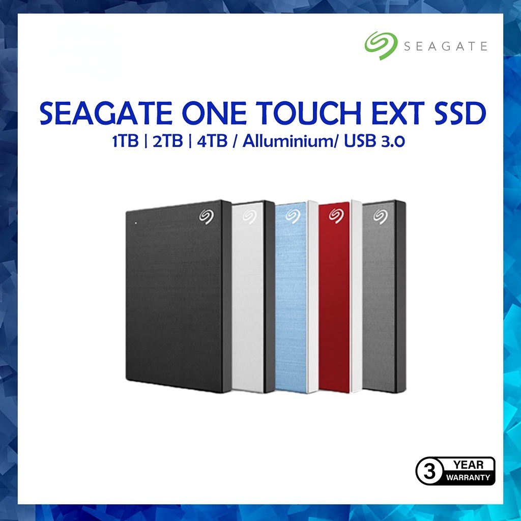 seagate-one-touch-ฮาร์ดดิสก์ไดรฟ์ภายนอก-อลูมิเนียม-usb3-0-ext-hdd-1tb-2tb-500gb