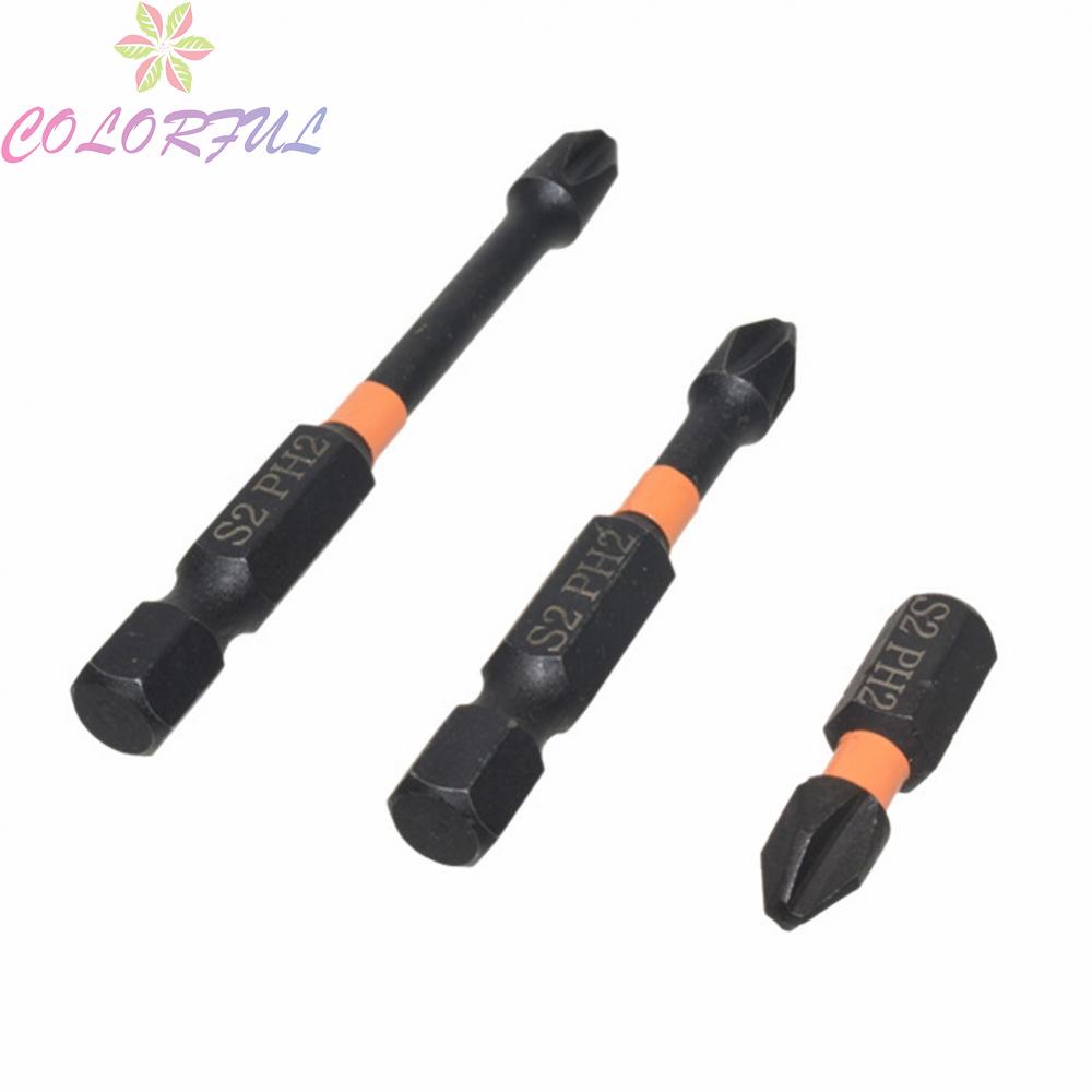 colorful-screwdriver-25-50-60mm-3pcs-accessories-alloy-steel-electric-impact-magnetic