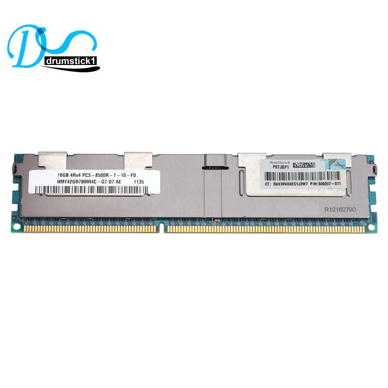 แรมหน่วยความจํา-16gb-pc3-8500r-ddr3-1066mhz-cl7-240pin-ecc-reg-1-5v-4rx4-rdimm-สําหรับเซิร์ฟเวอร์เวิร์กสเตชั่น