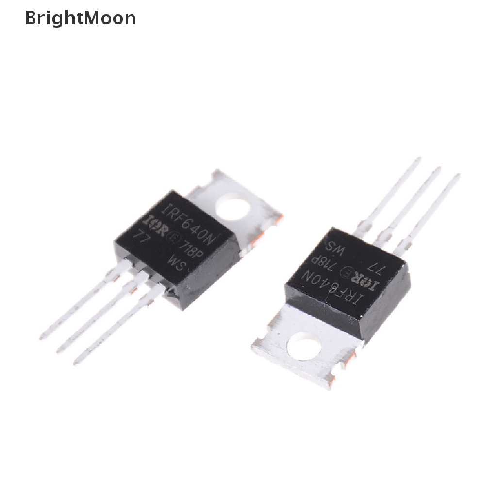 brightmoon-มอสเฟตพาวเวอร์-irf640-irf640n-18a-200v-to-220-10-ชิ้น