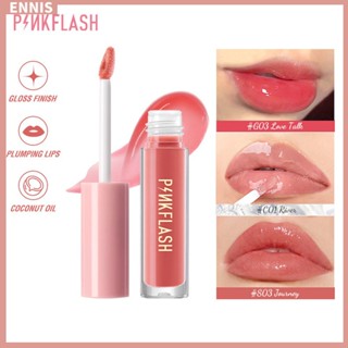 Pinkflash OhMyGloss ลิปกลอส เพิ่มความชุ่มชื้น ชิมเมอร์ ลิปสติก ลิปทินท์อวบอิ่ม ลิปแคร์ ไม่เหนียวเหนอะหนะ