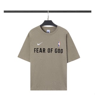 ✨✨ พร้อมส่ง ✨✨เสื้อยืด พลัสไซส์ ★ Fog ใหม่ เสื้อยืดลําลอง แขนสั้น พิมพ์ลาย ทรงหลวม