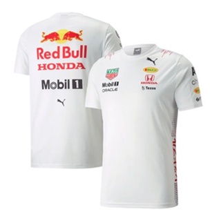 Red BULL Racing 2021 Special Edition Japan Team  Quick-drying short-sleeved T-shirt_03