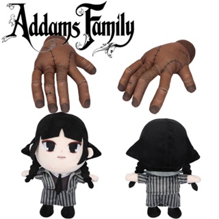 ตุ๊กตาการ์ตูน Addams Family Thing ขนาด 25 ซม. เหมาะกับของขวัญวันพุธ ของเล่นสําหรับเด็ก