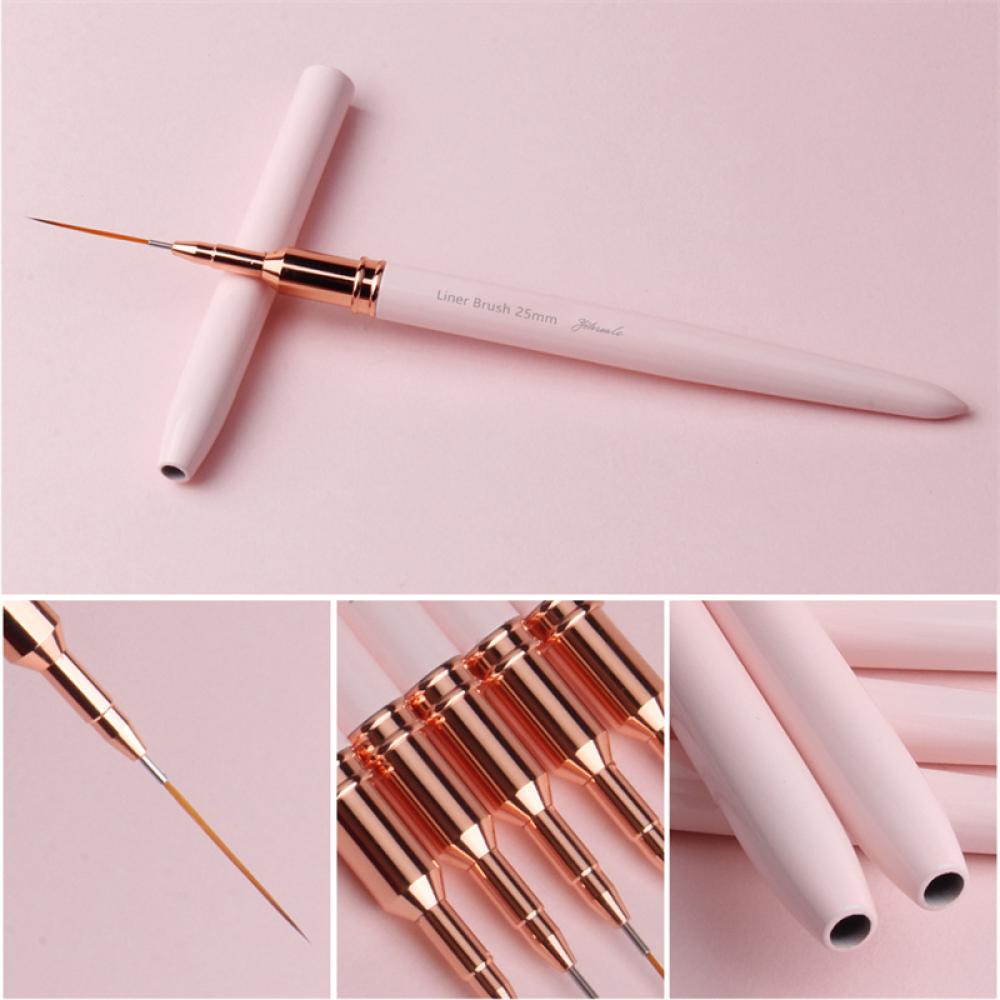 beautystarting-แปรงปากกาโลหะ-สีชมพู-สําหรับตกแต่งเล็บ-diy-f6s1