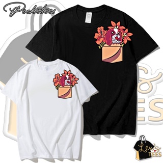 Pocketees DOG FLOWER | LexsTEES_02