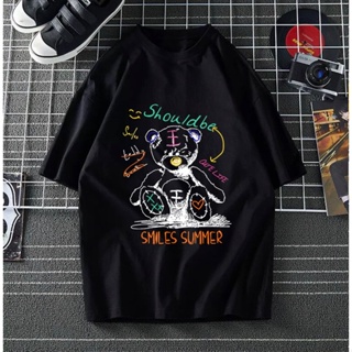 &lt;Baju Mantap&gt; T-shirt teddy bear graphic street wear 5xl ADULT TSHIRT COTTON LAKI WANITA/WOMEN MEN/PEREMPUAN/OVERSI_02