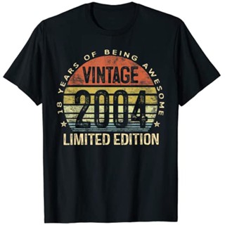 18 Year Old Gifts Vintage 2004 Limited Edition 18th Birthday T-Shirt_03