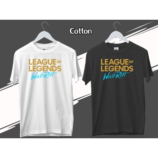 เสื้อยืดเกมส์ league of legends wild rift เสื้อ Cotton_03