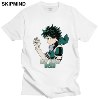 Unisex My Hero Academia Tshirt Adult Pre-shrunk Cotton Izuku Midoriya Gamma Deku Tees Short Sleeved Printed T-shirt_04