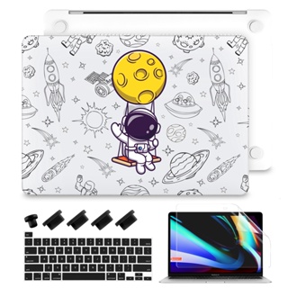 4in1 Ultra-thin Hardshell Case For MacBook Air 11 12 13 Pro13 14 16inch M2 M1 2023 2022 2021 2020 Model A2779 A2681 A1932 A1466 A2251 A2179 A2337 A2338 A1708 A1706