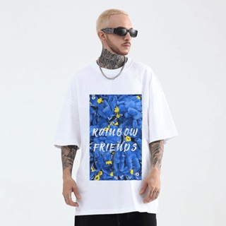 Rainbow Friends T Shirt for Men Roblox Game Christmas Gift Oversize Pop Tee Shirts Short Sleeveเสื้อยืด 185_03