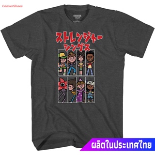 เสื้อยืดผู้ชายและผู้หญิง Anime Mens Stranger Things Short Sleeve T-Shirt - Stranger Things Mens T-Shirt Mens Womens T