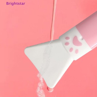 Brightstar 1/5 ชิ้น ซิลิโคนสองหัว แปรงมาสก์หน้า สําหรับใบหน้า เปื้อนโคลนดิน ใหม่