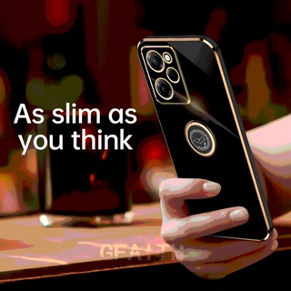 เคสโทรศัพท์มือถือ พร้อมแหวนขาตั้ง หรูหรา สําหรับ Xiaomi POCO X5 Pro 5G POCOX5 Mi POCO X5 5G