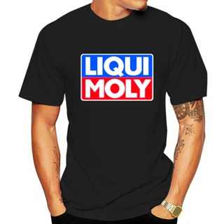 Cotton T-Shirt Liqui Moly Lubricants Oil Logo Print Mens T Shirt Tops Great Casual Short Sleeve Humorous s Custom _03