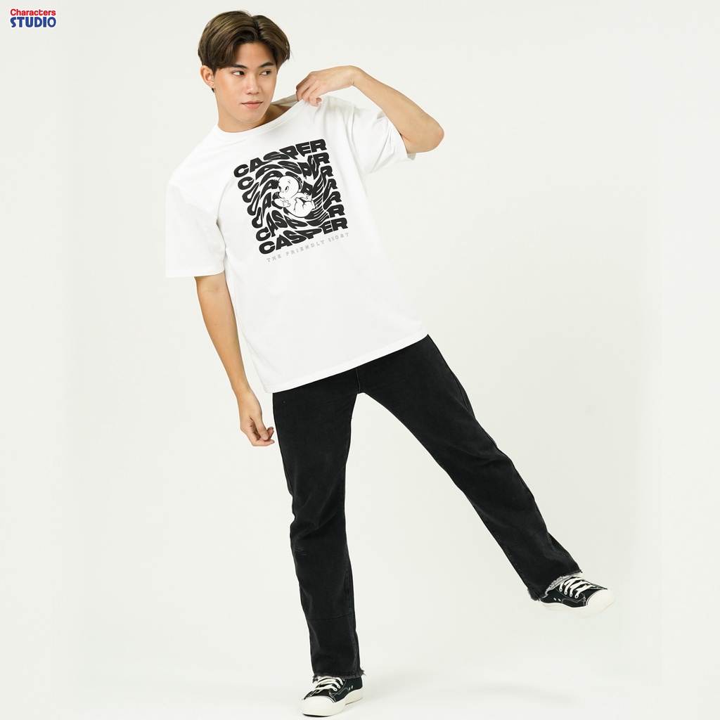 universal-studio-men-casper-oversized-t-shirt-cabonite-เสื้อผู้ชายโอเวอร์ไซส์-ยูนิเวอร์แซล-สตูดิโอ-แคสเปอร์-สินค