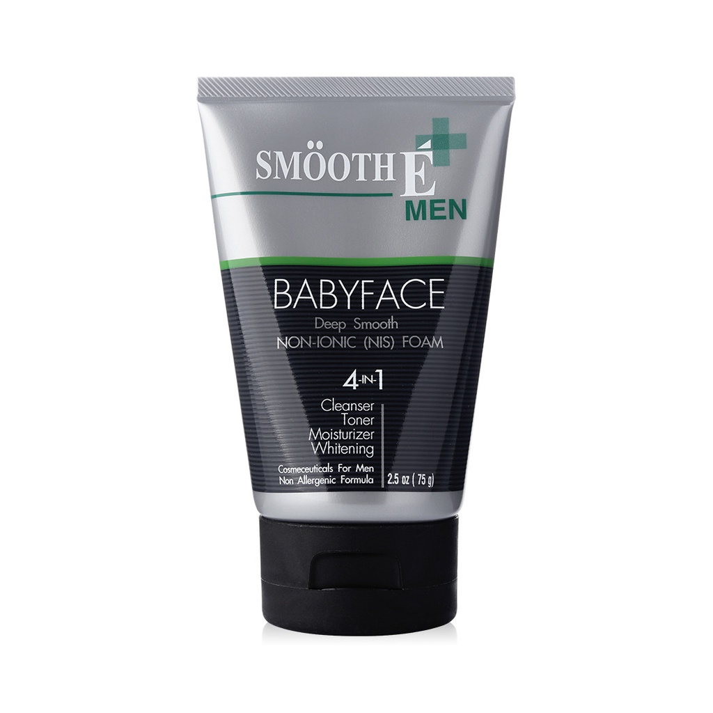 smooth-e-for-men-babyface-foam-75ml