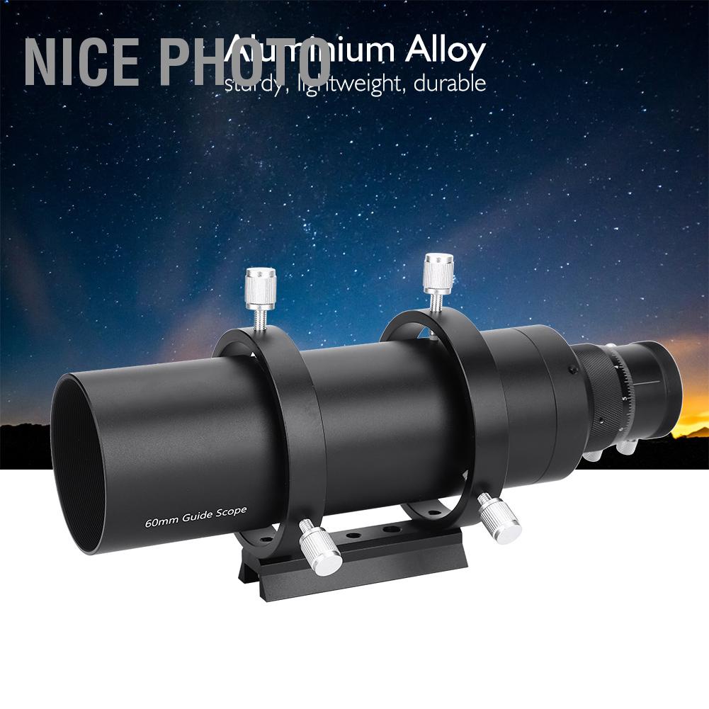 Nice photo 60mm Double Helical Focuser Guide Scope Finderscope สำหรับ