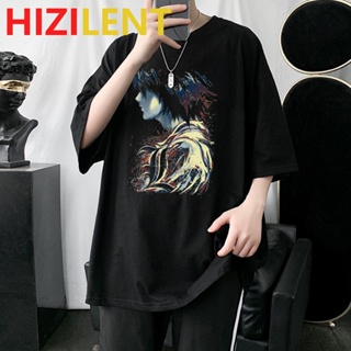 Death Note Summer Print men Clothing Novelty Shinigami Ryuk Short Sleeve Unisex T-shirt Harajuku Casual Yagami vint_01