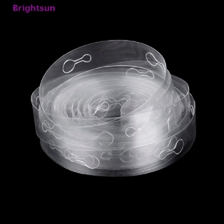 Brightsun ใหม่ เทปพลาสติกเชื่อมต่อลูกโป่ง 5 เมตร สําหรับตกแต่งงานปาร์ตี้ DIY